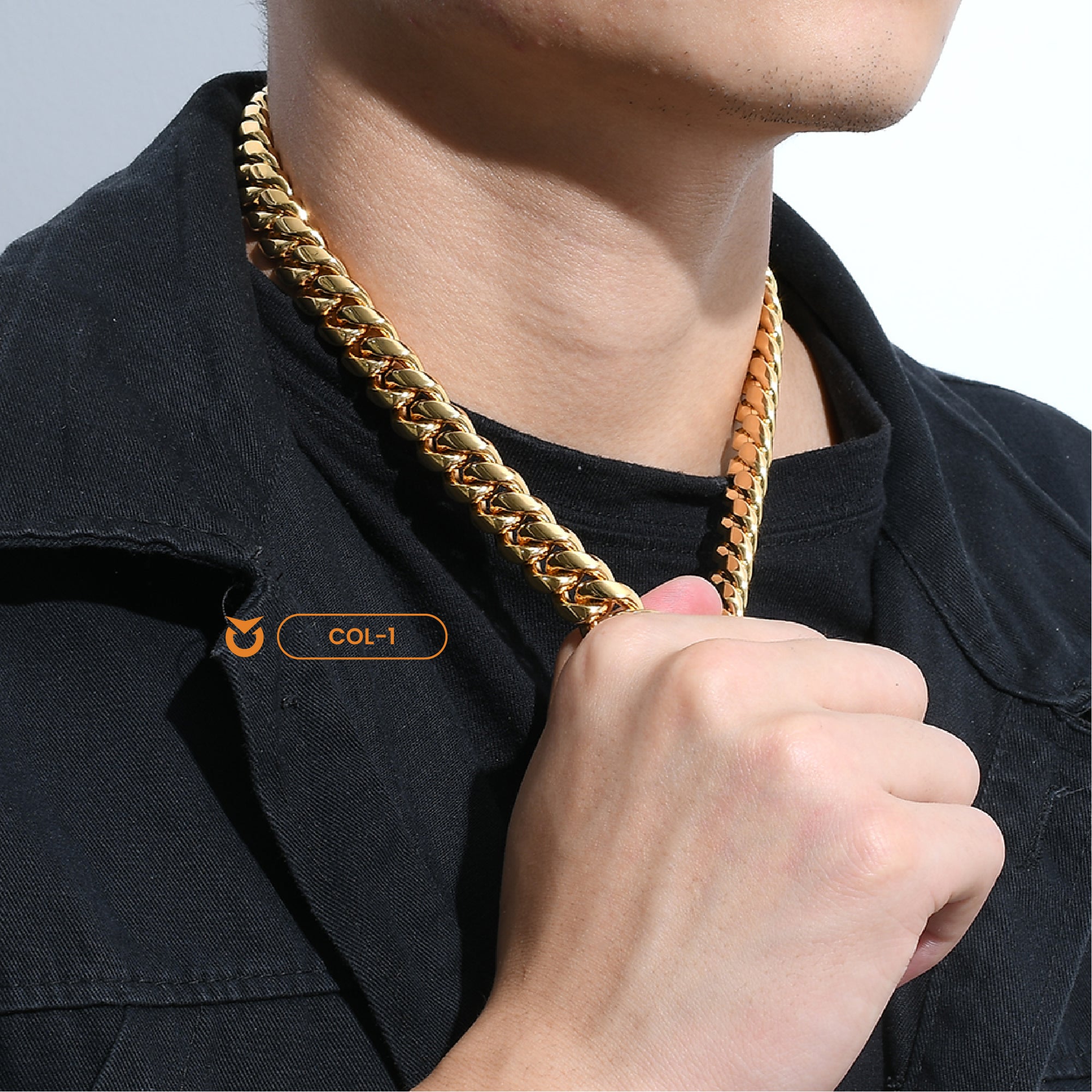 PACK COLLAR + BRAZALETE:  TOTAL GOLD