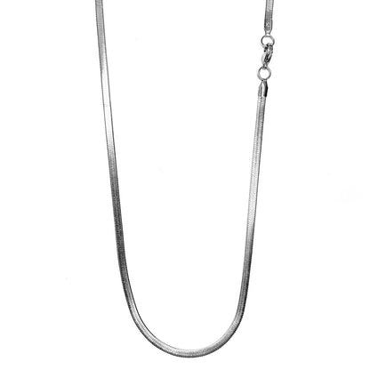 COLLAR ESPIGA PLANO - PLATEADO | COL-18 (1)