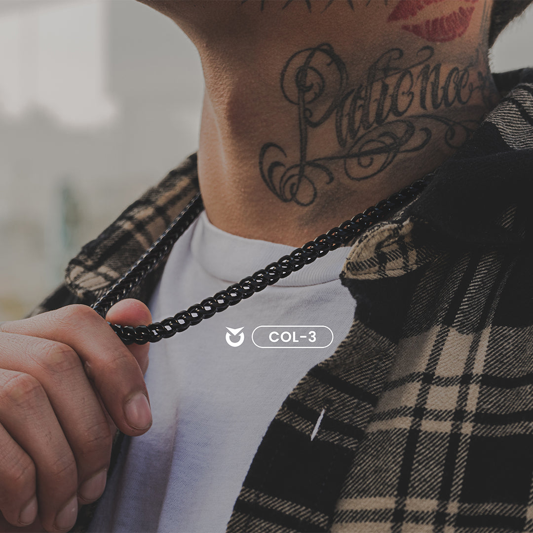 COLLAR FRANCO ULTRA BLACK | COL-3 PARA HOMBRE