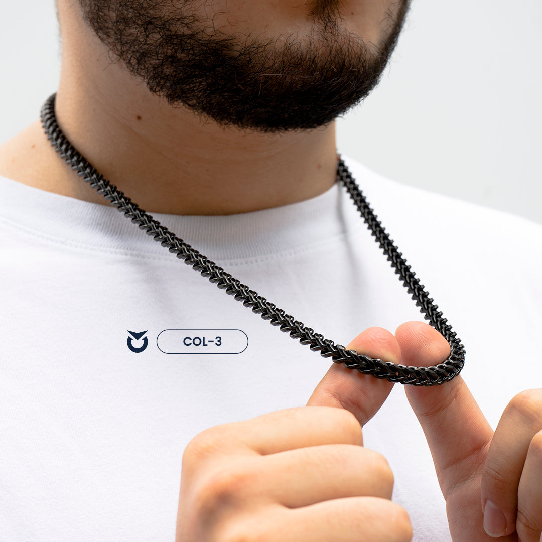 COLLAR FRANCO ULTRA BLACK | COL-3 PARA HOMBRE