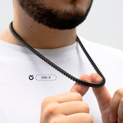 COLLAR FRANCO ULTRA BLACK | COL-3 PARA HOMBRE