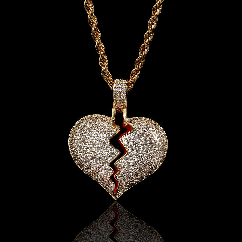 DIJE FUCK LOVE DORADO | DIJ-4 + COLLAR MINIMAL ¡𝐆𝐑𝐀𝐓𝐈𝐒!  PARA HOMBRE