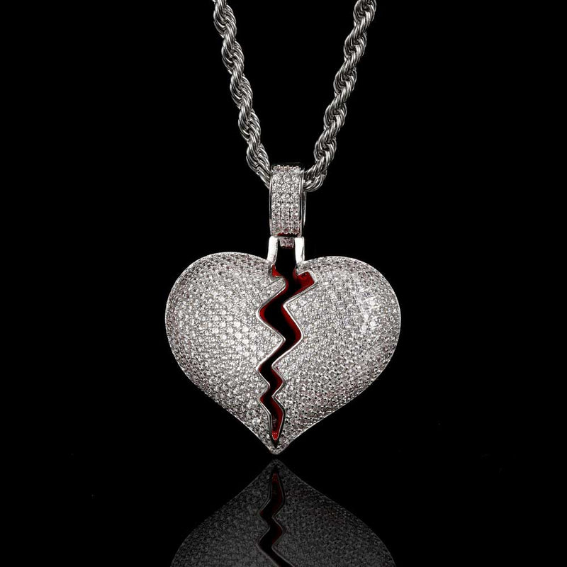 DIJE FUCK LOVE PLATEADO | DIJ-5 +¡𝐆𝐑𝐀𝐓𝐈𝐒!  COLLAR MINIMAL PARA HOMBRE