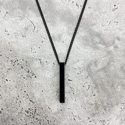 DIJE LEGACY NEGRO | DIJ-11 + COLLAR MINIMAL ¡𝐆𝐑𝐀𝐓𝐈𝐒! PARA HOMBRE