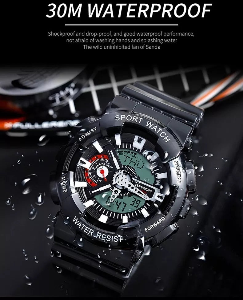 RELOJ SANDA CLASICO ESTILO G-SHOCK | SKU: SAN-95