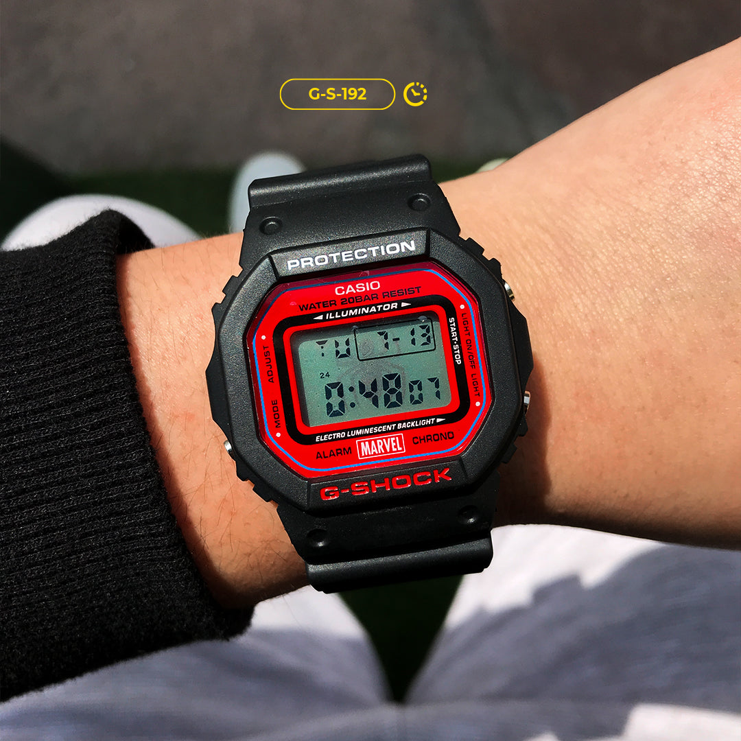RELOJ G-SHOCK - DIGITAL SPIDERMAN MARVEL | SKU: G-S-192