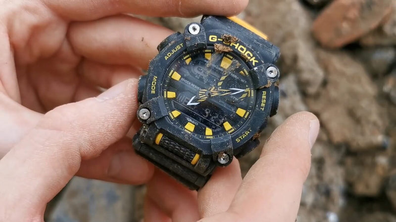 RELOJ GSHOCK ARMY AMARILLO | SKU: G-S-209