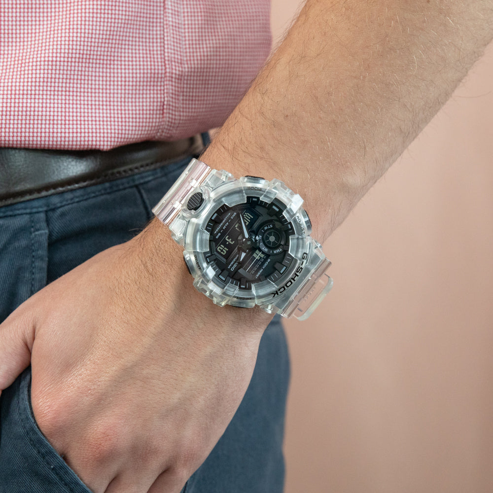 RELOJ G-SHOCK - DISCOVERY TRANSPARENTE | SKU: G-S-124 | G-S-211 | G-S-274 | G-S-101