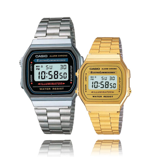 RELOJ CASIO - SILVER & GOLD | SKU: G-S-129/G-S-217