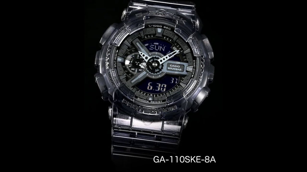 RELOJ G-SHOCK NEGRO SMOOTH | SKU: G-S-253
