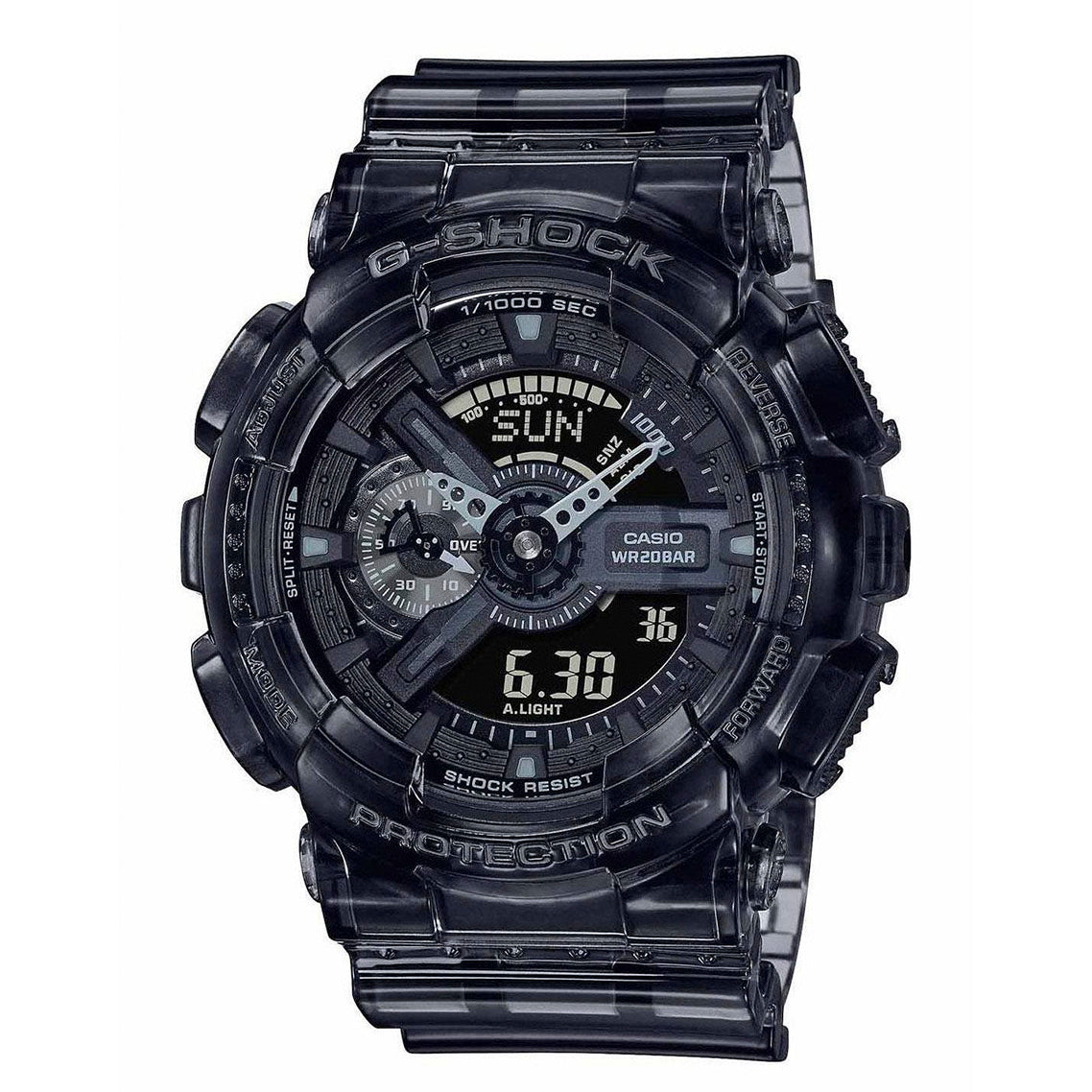 RELOJ G-SHOCK NEGRO SMOOTH | SKU: G-S-253