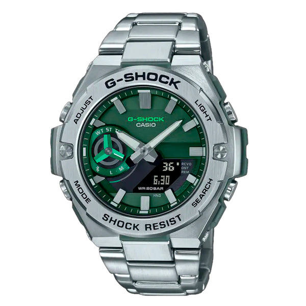 RELOJ G-SHOCK G-STEEL SILVER GREEN | SKU: G-S-254