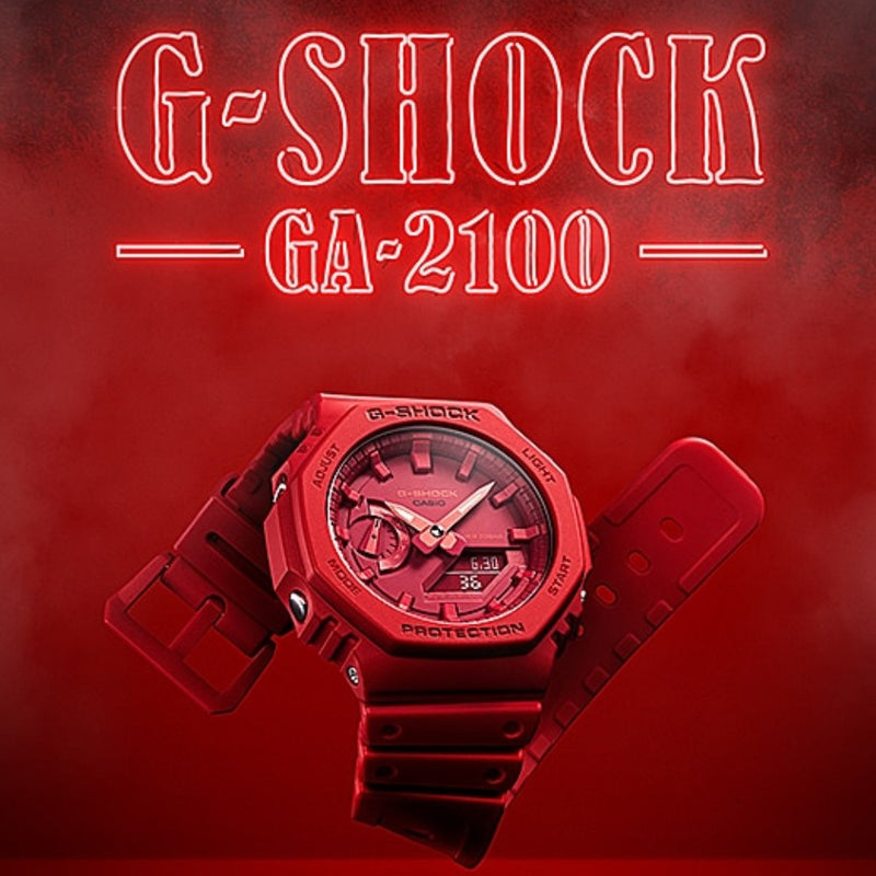 RELOJ G-SHOCK OAK ROJO  | SKU: G-S-66