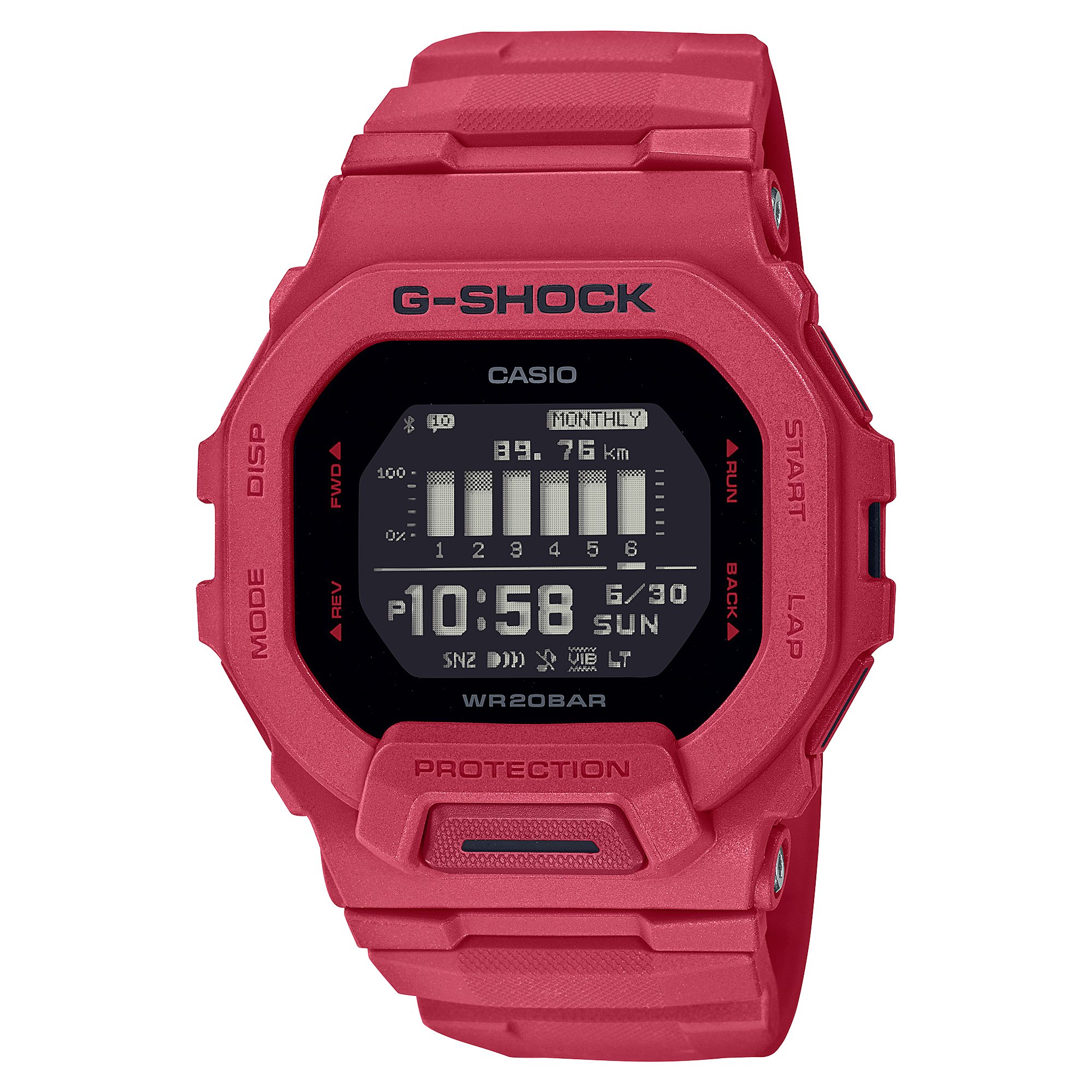 RELOJ G-SHOCK GBD-200RD-4D | SKU: OG-S-76