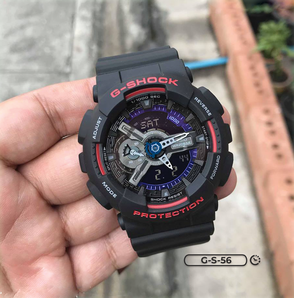 RELOJ DEPORTIVO G-SHOCK - PAREJA PINK/RED #4 | SKU: G-S-56/G-S-87