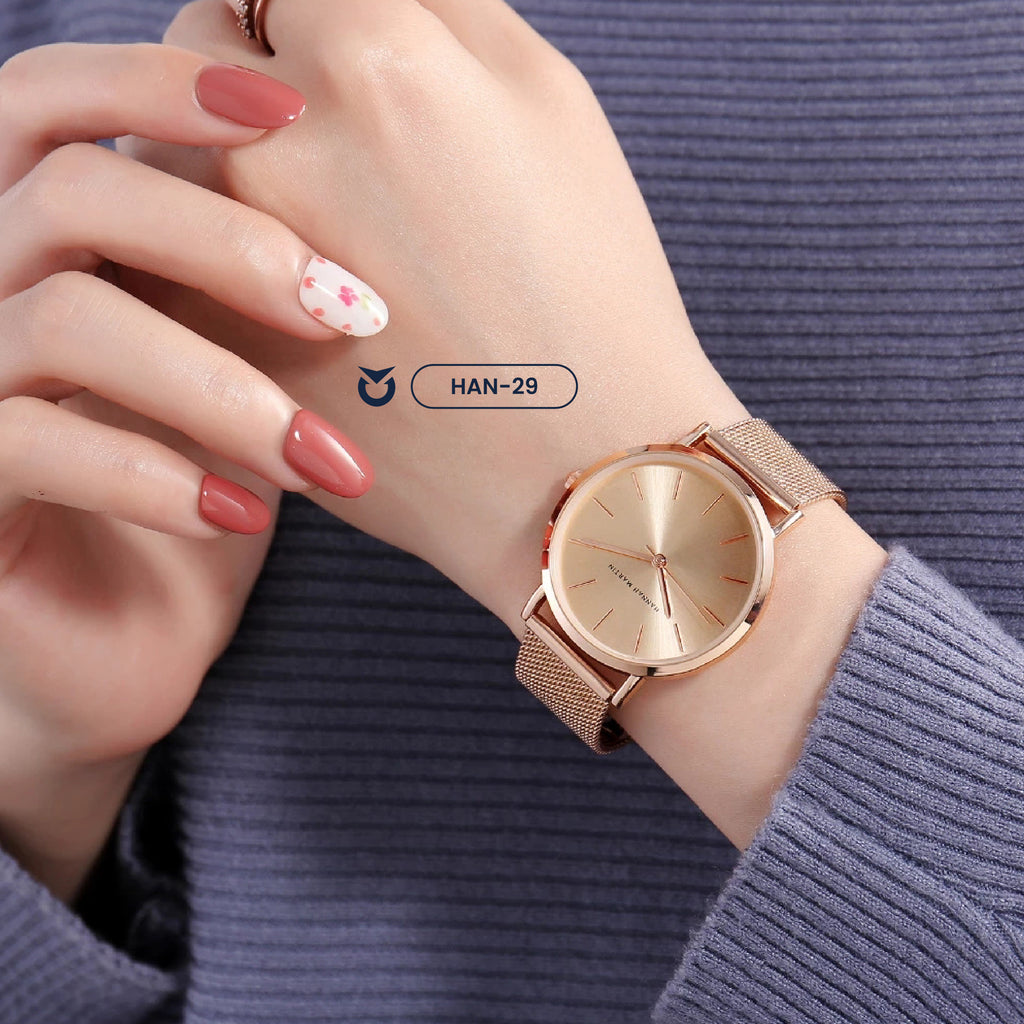 RELOJ HANNAH MARTIN PARA PAREJA: "MATE CLASSIC" | HAN-27/ HAN-29