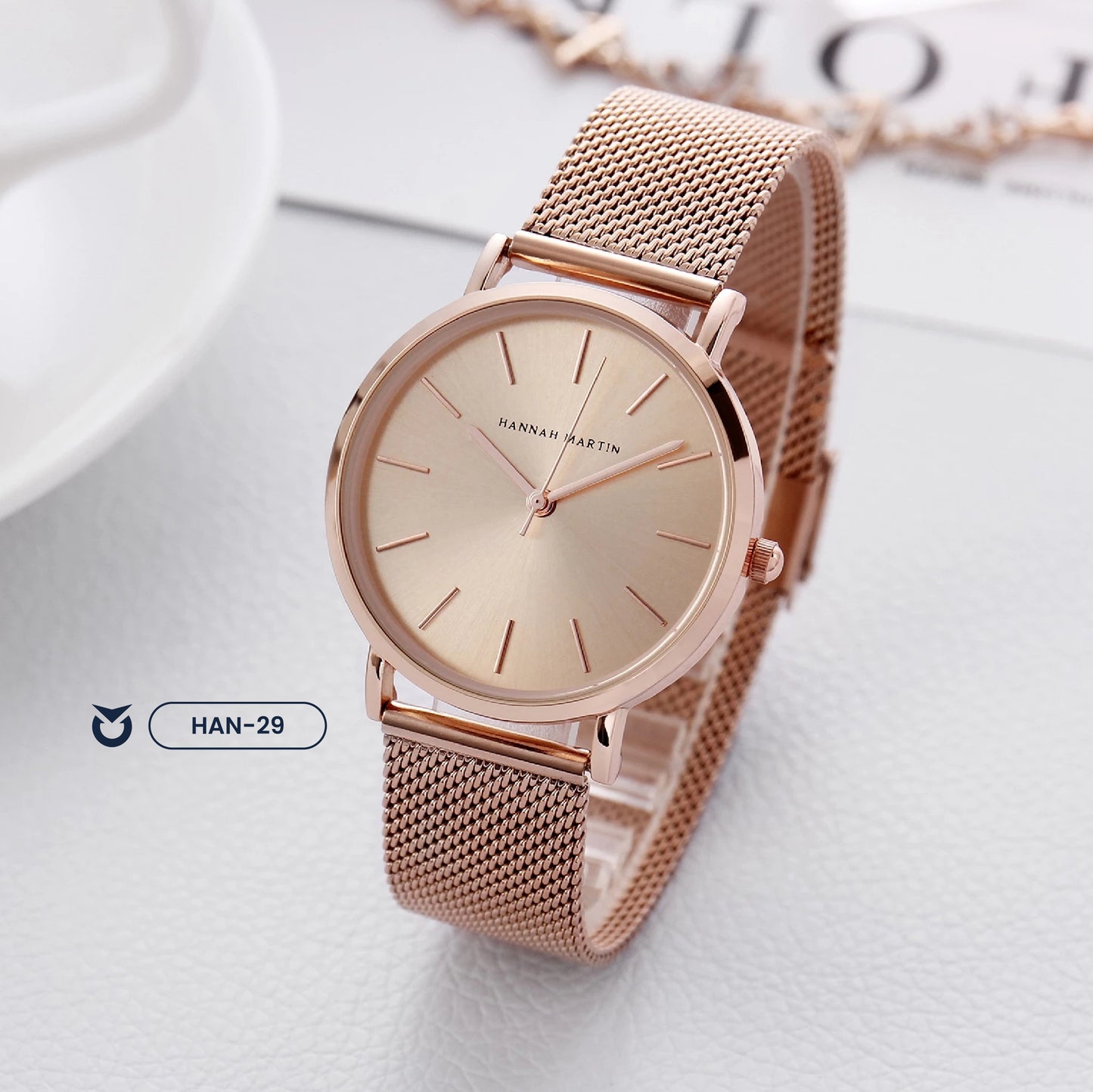RELOJ HANNAH MARTIN PARA PAREJA: "MATE CLASSIC" | HAN-27/ HAN-29