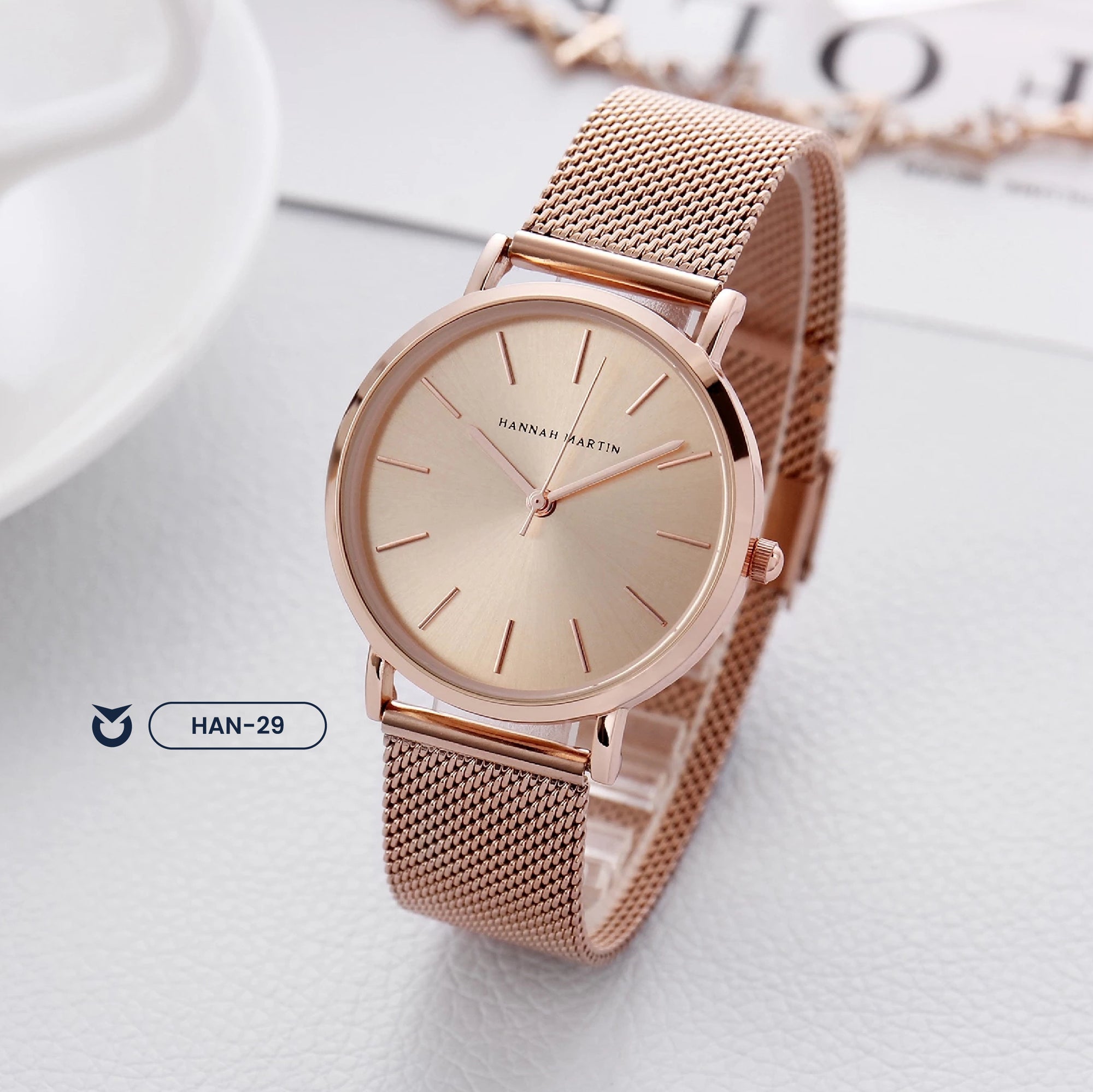 RELOJ HANNAH MARTIN PARA PAREJA: "MATE CLASSIC" | HAN-27/ HAN-29
