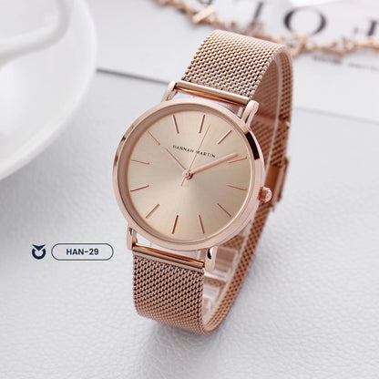 RELOJ HANNAH MARTIN PARA PAREJA: "MATE CLASSIC" | HAN-27/ HAN-29