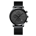 RELOJ ORIGINAL HANNAH MARTIN - CASUAL Y ELEGANTE - NEGRO Y AZUL | HAN-5 | HAN-16