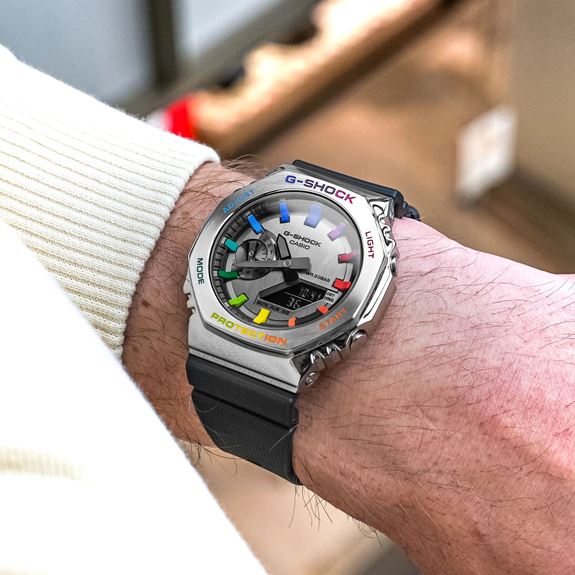 RELOJ G-SHOCK OAK METAL RAINBOW | SKU: G-S-298