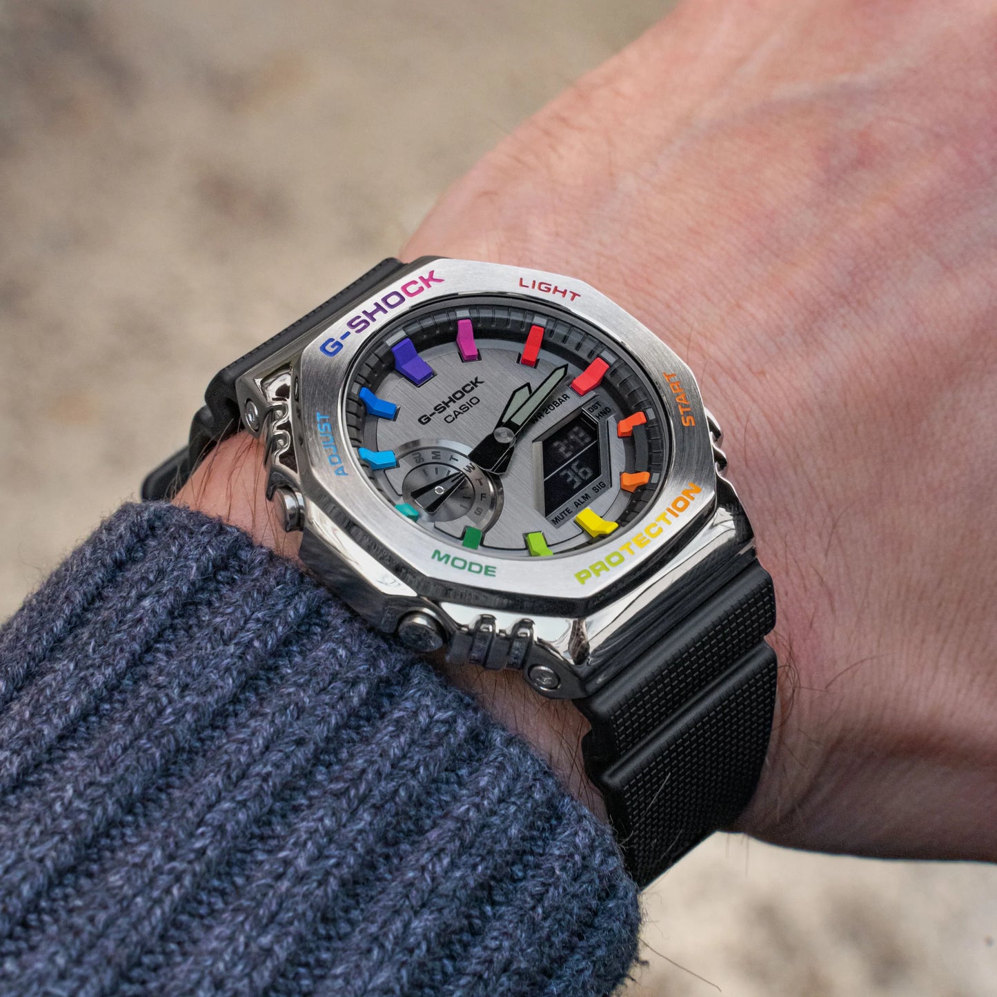 RELOJ G-SHOCK OAK AZUL MARINO | SKU: G-S-264, G-S-265,  G-S-263 , G-S-298 , G-S-358.