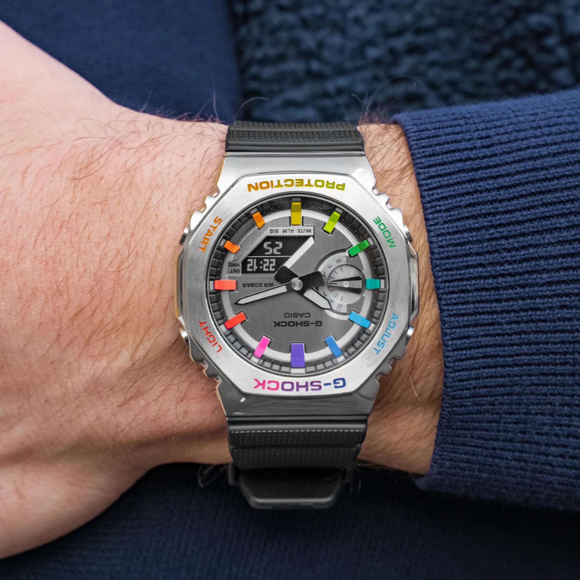RELOJ G-SHOCK OAK METAL RAINBOW | SKU: G-S-298