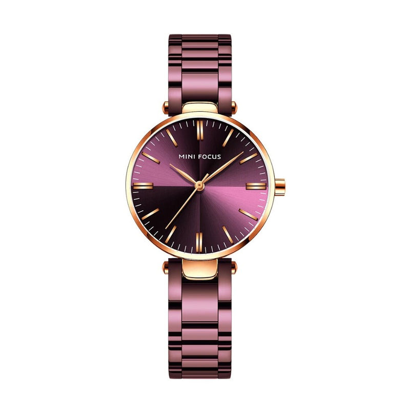 RELOJ MINIFOCUS - ELEGANTE VIOLETA | SKU: MIN-12