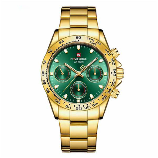 RELOJ NAVIFORCE ORIGINAL DORADO NF9193 | NAV-64