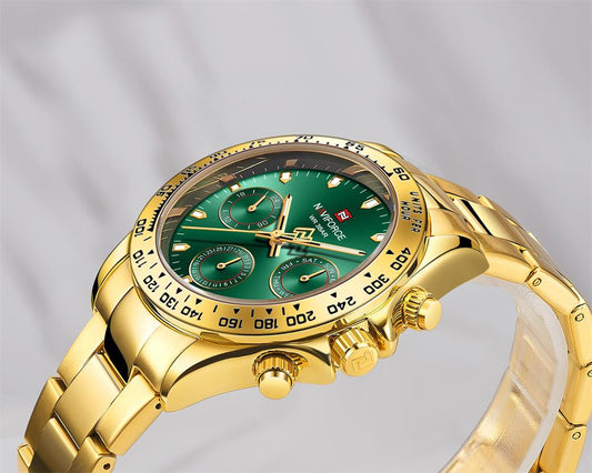 RELOJ NAVIFORCE ORIGINAL DORADO NF9193 | NAV-64