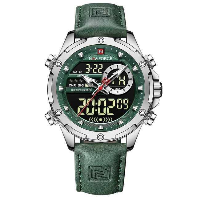 RELOJ NAVIFORCE ORIGINAL CASUAL MARRÓN Y NEGRO | NAV-112 | NAV-113 | NAV-80