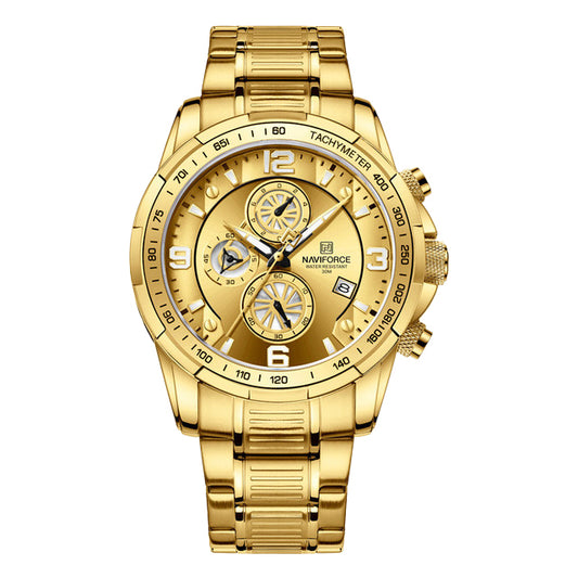 RELOJ NAVIFORCE - DORADO TOTAL GOLDEN | SKU: NAV-76