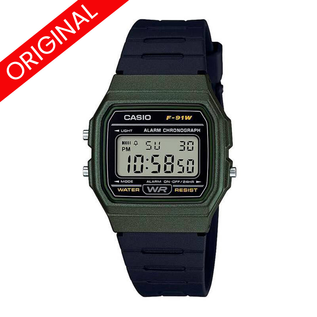 RELOJ G-SHOCK F-91WM-3A | SKU: OG-S-66