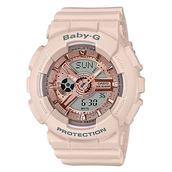 RELOJ BABY-G DEPORTIVO CREMA  PARA MUJER | G-S-145