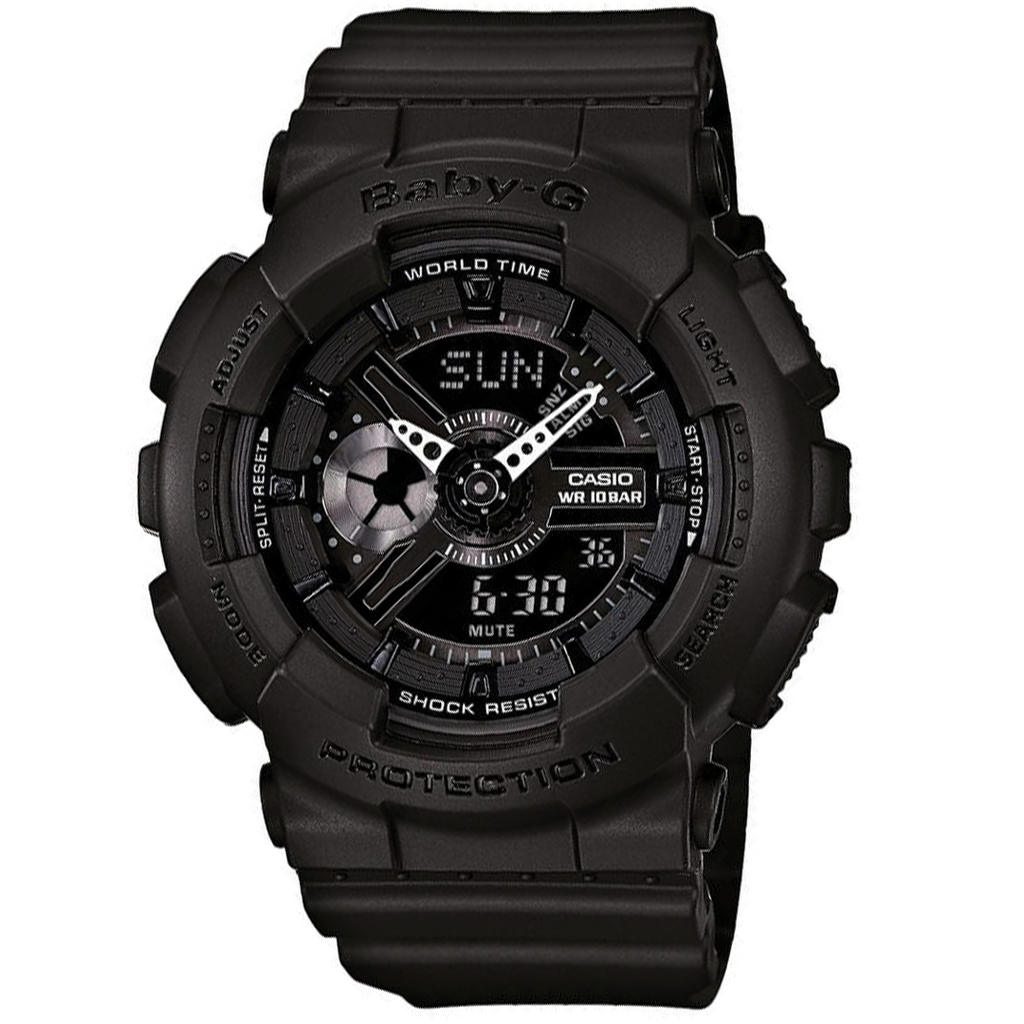 RELOJ BABY-G DEPORTIVO NEGRO  PARA MUJER | G-S-26