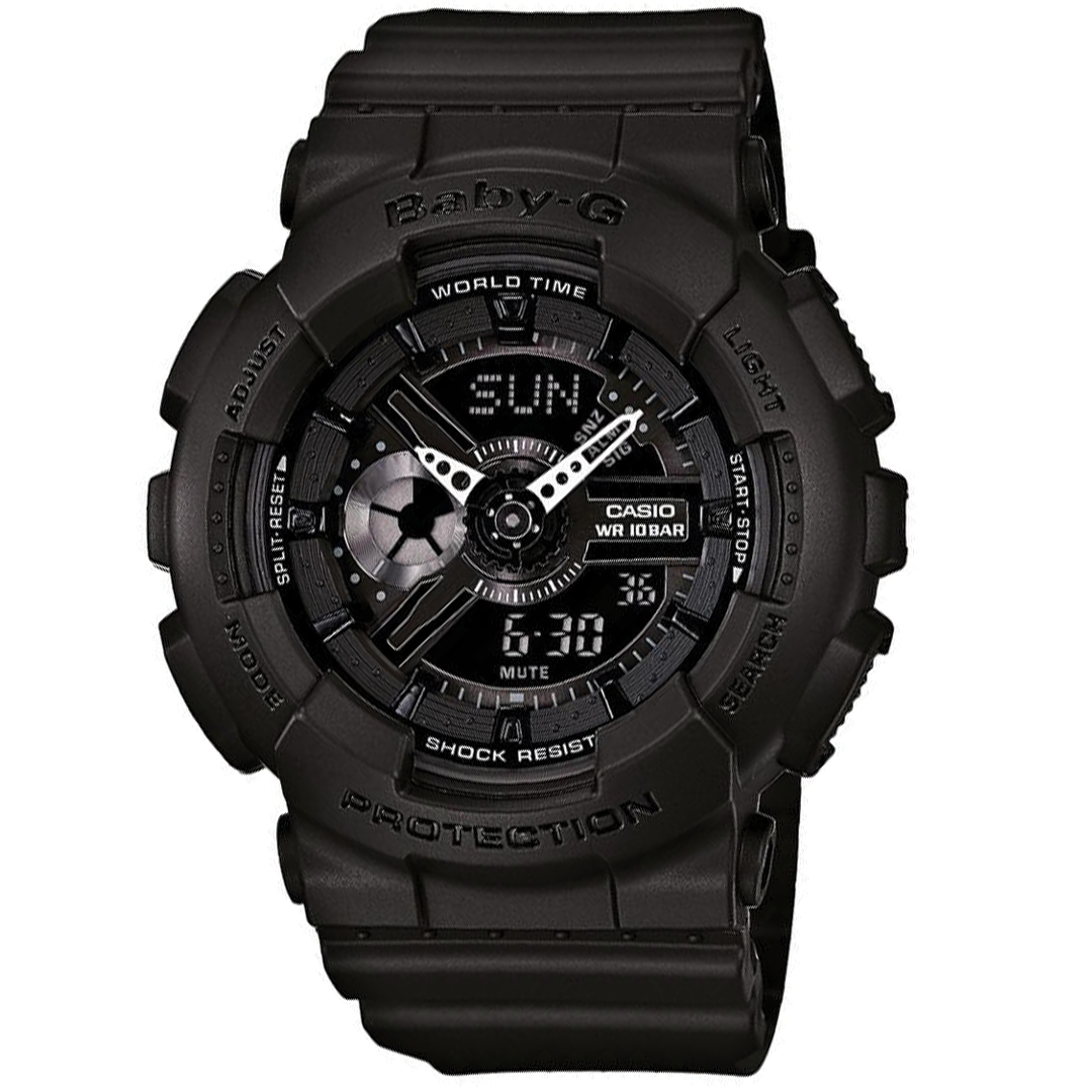 RELOJ BABY-G DEPORTIVO NEGRO  PARA MUJER | G-S-26