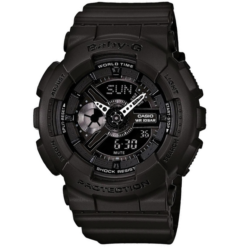 RELOJ BABY-G DEPORTIVO NEGRO  PARA MUJER | G-S-26