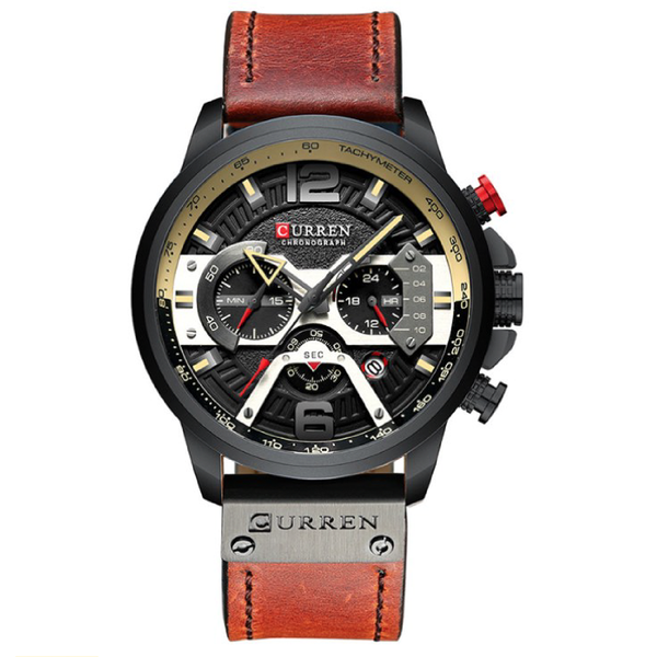 RELOJ CURREN - ELEGANTE MARRÓN | CUR-56 (1)
