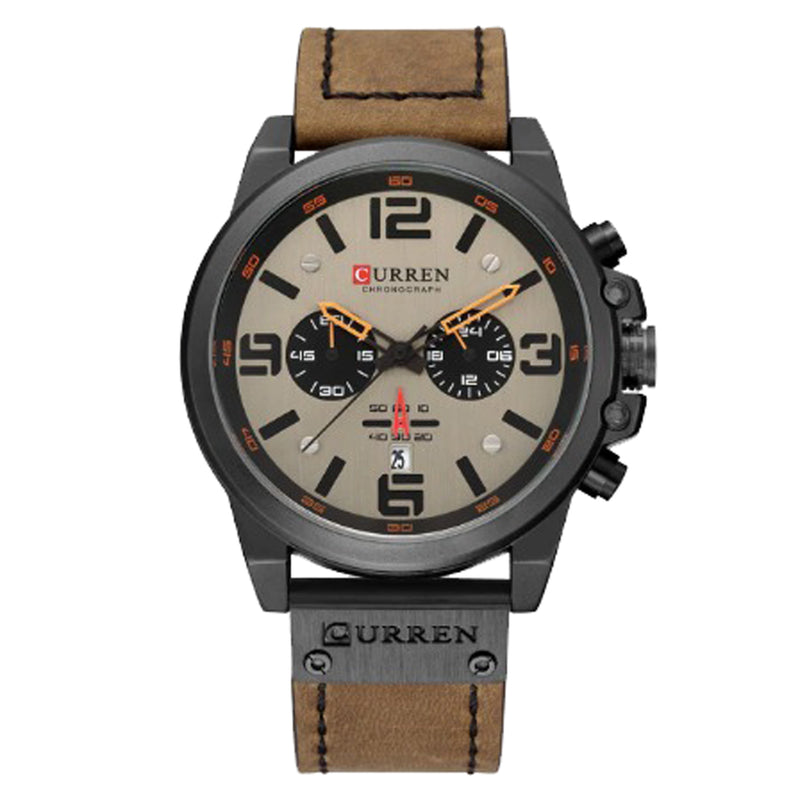 RELOJ CURREN - MILITAR TIERRA | CUR-27 (1)