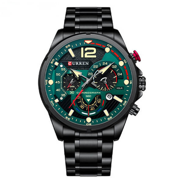 RELOJ CURREN CASUAL VERDE | CUR-84 (1)