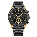 RELOJ CURREN ORIGINAL - CASUAL NEGRO CON DORADO | CUR-82 PARA HOMBRES