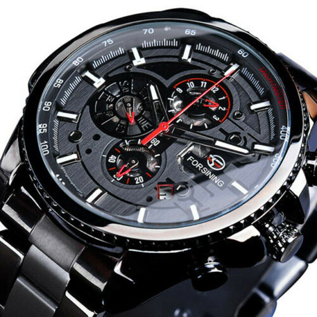 RELOJ FORSINING - NEGRO ELEGANTE | FOR-18 (2)