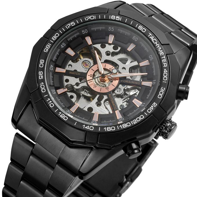 RELOJ FORSINING - NEGRO ELEGANTE | FOR-4 (2)