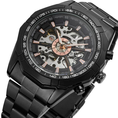 RELOJ FORSINING - NEGRO ELEGANTE | FOR-4 (2)