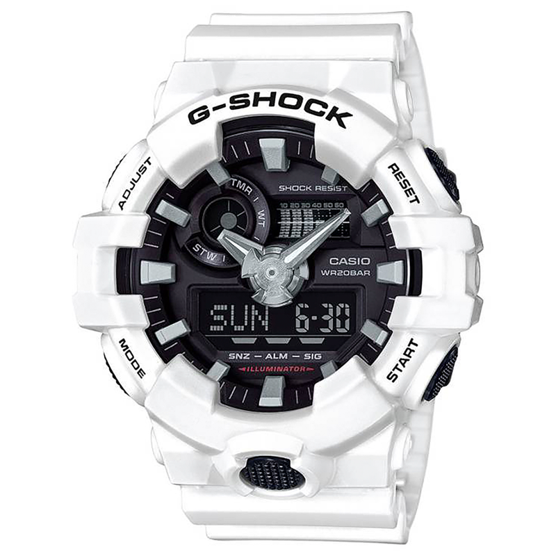 RELOJ G-SHOCK-GA-700-HOMBRE -DISCOVERY BLANCO | G-S-42 (1) H