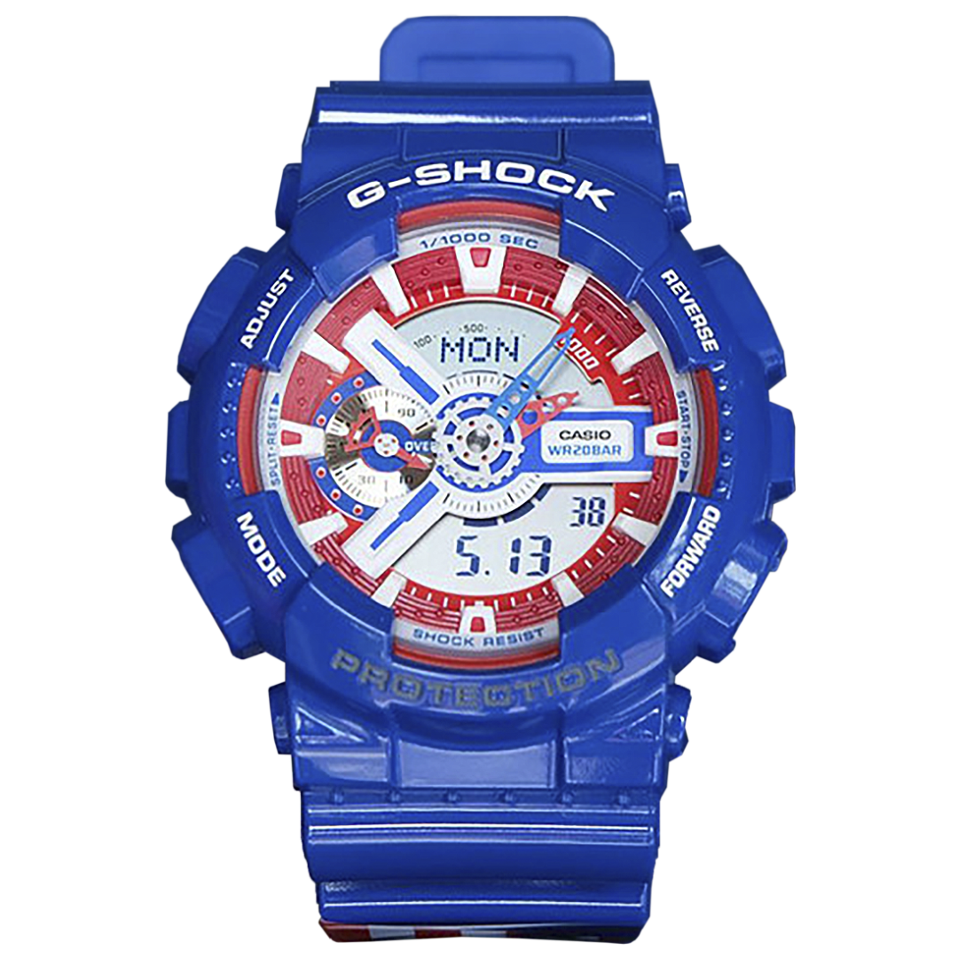 RELOJ G-SHOCK - CAPITÁN AMÉRICA | GA-110 | G-S-134 (1)