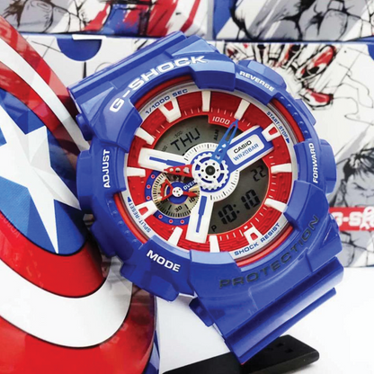 RELOJ G-SHOCK - CAPITÁN AMÉRICA | GA-110 | G-S-134 (3)