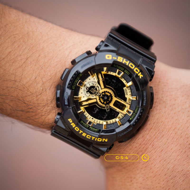 RELOJ G-SHOCK - GA-110 - DEPORTIVO CAUSAL - BLACK ILUMINATY | G-S-4 (2)