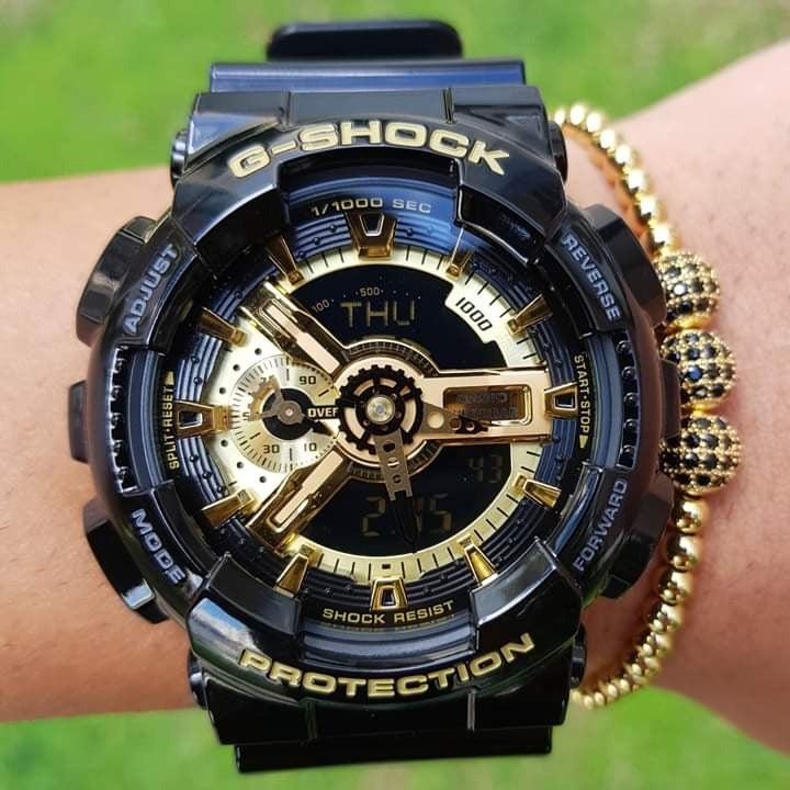 RELOJ G-SHOCK - GA-110 - DEPORTIVO CAUSAL - BLACK ILUMINATY | G-S-4 (3)