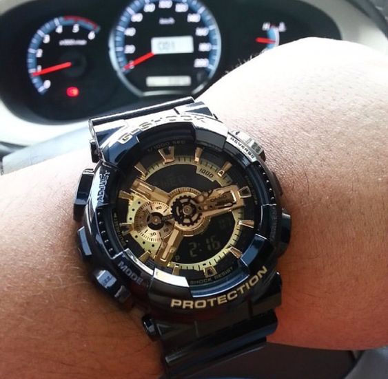 RELOJ G-SHOCK - GA-110 - DEPORTIVO CAUSAL - BLACK ILUMINATY | G-S-4 (4)